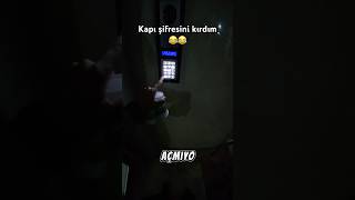 Kapı şifresini kırdım 😂😂 shorts keşfet motovlog kurye viral fyp tiktok trendyolgo [upl. by Henden]