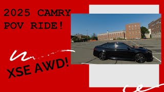 2025 Toyota Camry XSE AWD POV Ride [upl. by Legnaesoj689]