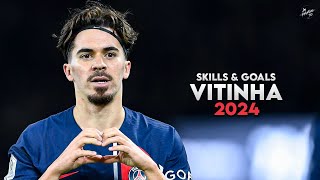 Vitinha 2024  Crazy Skills Assists amp Goals  PSG  HD [upl. by Genet648]