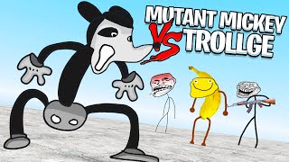 MUTANT MICKEY vs TROLLGE Garrys Mod [upl. by Lightfoot]