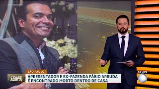 Fábio Arruda é encontrado morto dentro de casa  Cidade Alerta [upl. by Moss]