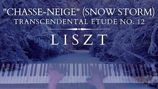 Liszt  Transcendental Etude No 12 quotChasseneigequot Snow Storm  Timothy Chiang [upl. by Ainaled]