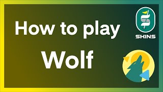 Wolf Golf Game on the Skins App [upl. by Mcnelly772]