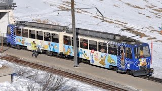 Cab Ride Rochers de Naye Mountain Railway Part 2 [upl. by Ednyl467]