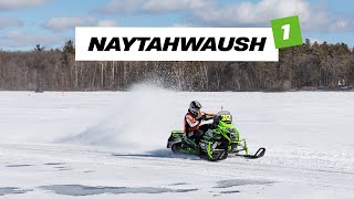 XC Ice Racing in Naytahwaush [upl. by Gothard]