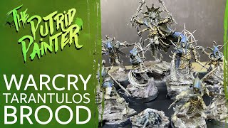 How to paint the Warcry Tarantulos Brood [upl. by Desi]