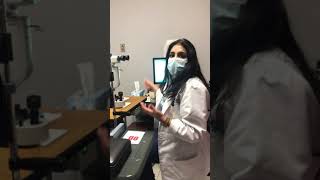 SLT Selective Laser Trabeculoplasty laser surgery for Primary open angle glaucoma  Part 1 [upl. by Yelnikcm]