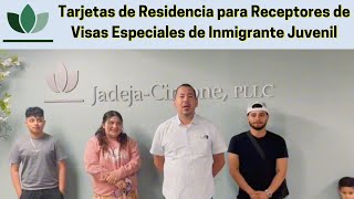 Tarjetas de Residencia para Receptores de Visas Especiales de Inmigrante Juvenil [upl. by Nitsed]