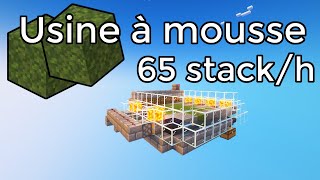 Tuto  Usine à mousse pour Skybloc  SeasonSky V5 schematic  minecraft [upl. by Tuchman]