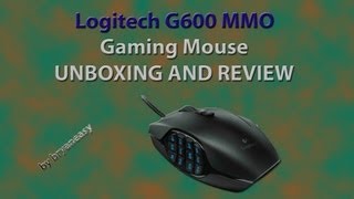 Logitech G600 Unboxing and Review Best Gaming Mouse for WoW [upl. by Angelia518]