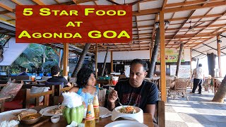 Lunch at Simrose Beach side Resort Agonda Goa [upl. by Mouldon]