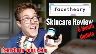 FACE THEORY SKINCARE REVIEW  6 Month Update Brutally Honest Brand Review [upl. by Larcher]