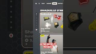 HOW TO GET SHAQ BUNDLE FOR 2600 VBUCKS IN FORTNITE… [upl. by Noorah]