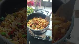 Fried rice foryou cooking fastfood trending testy fyp food easy easyrecipe [upl. by Ahsilif]