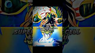 Broly vs Super Perfect Cell amp SSJ2 Goku  shorts [upl. by Yot]