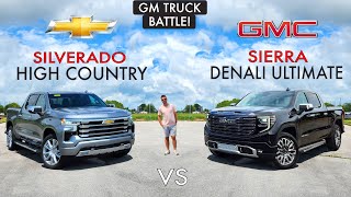 TRUCK SHOWDOWN  2024 Chevy Silverado vs GMC Sierra Comparison [upl. by Yelrah]