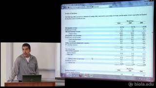 James Webb How to Read a Financial Statement Crowell School of Business [upl. by Melvyn]