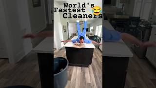 World record breaked by these cleaners 😂😂😅 anybody can clean b4 them pls comment [upl. by Yedsnil]