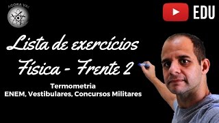 Exercício termometria 2  Extensivo Física 2 [upl. by Rabi]