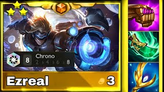 Ezreal 3 star 8 chrono tft set 35 [upl. by Ngo]