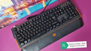 Meetion K9520  RGB Magnetic Wrist Rest Keyboard  Unboxing [upl. by Finella]