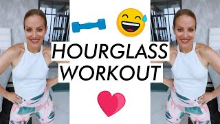 WORKOUT FOR SEXY CURVES  TRACY CAMPOLI  5 MINUTE HOURGLASS [upl. by Einnahc981]