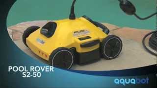 Aquabot Pool Rover S250 Robotic Pool Cleaner [upl. by Sualk]