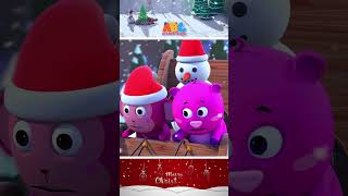 🎅Jingle Bells Fun  Classic Christmas Song🎄🎶 shorts christmas kidssongs allbabieschannel [upl. by Nosnevets320]