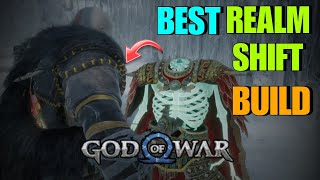 Best Realm shift build in God of war Ragnarok 💪 God of war Ragnarok berserker boss fight [upl. by Terencio634]