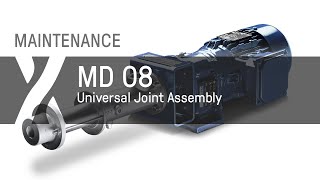 Maintenance MD  08  Universal Joint Assembly [upl. by Nerua]