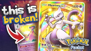 This Mewtwo deck is unbeatable 90 winrate  Pokemon TCG Pocket [upl. by Sudderth635]