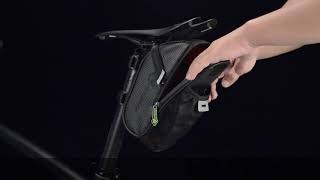 ROCKBROS Rainproof Bike Bicycle Rear Bag With Water Bottle Pocket Bicycle Tail [upl. by Booker]