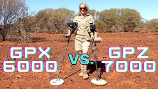 Best Metal Detector for GOLD Minelab GPX 6000 vs GPZ 7000 [upl. by Fulmis]