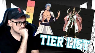 TIER LIST de BLEACH  Are EXPERTO EN BLEACH [upl. by Hoagland]