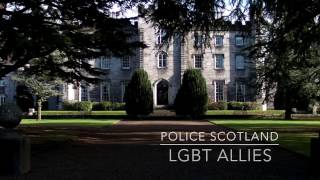 Police Scotland LGBT ALLIES [upl. by Eiramyllek]