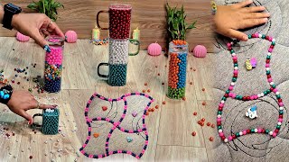 Satisfying Reverse Beads ASMR ♥️♥️♥️ 31 reverse asmr satisfying [upl. by Ullyot]