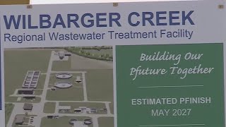 City of Pflugerville breaks ground on wastewater treatment plant [upl. by Tullus]