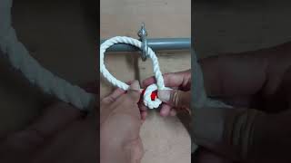 virals easy how to tie knot rope idea for you subscribe my channel thanks shorts [upl. by Lohner]