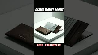 Ekster Wallet Review shortfeed eksterwallets [upl. by Aerdnaid761]