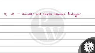 Which of the following statements are correct with respect to the hormone and its function ATh [upl. by Raddie]