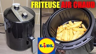 Friteuse à air chaud LIDL SILVERCREST SHF 1500 B1 Hot Air Fryer HeißluftFritteuse [upl. by Aseuqram]