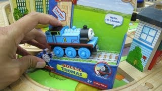 Talking Thomas Wooden Railway NEW for 2013 Thomas amp Friends [upl. by Monsour]