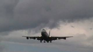 Boeing 747 Landing [upl. by Bara]