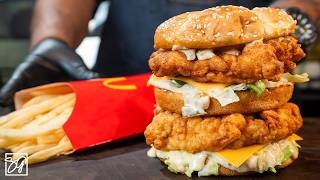 Recreate McDonalds Chicken Big Mac at Home  Copycat Recipe [upl. by Aw]