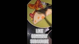 Cooking Easy Meal Egg amp Spinach Wrap [upl. by Idell399]