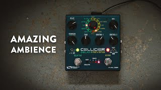 Source Audio Collider Stereo DelayReverb Pedal Demo [upl. by Meyeroff]