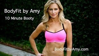 10 Minute Booty Workout Lower Body Strength amp Sculpt [upl. by Noami]