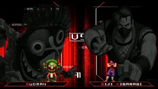 KOF MEMORIAL Mudman VS Eiji Kisaragi [upl. by Queston]