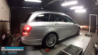 Reprogrammation Moteur Mercedes Classe C 220 CDI 170hp  195hp par BRPerformance [upl. by Onairam]