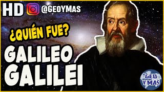 ¿Quién Fue Biografía de Galileo Galilei  Universo  Teoría Heliocéntrica 🔭 [upl. by Murat]